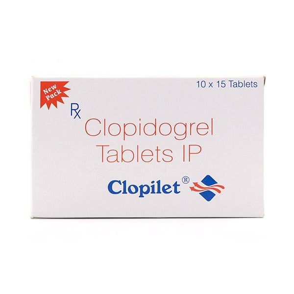 Clopilet 75mg Tablet 15'S
