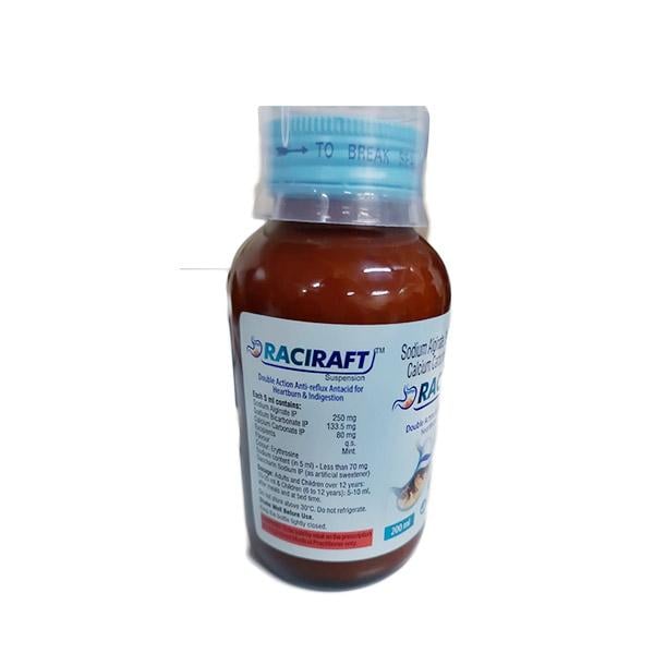 RACIRAFT Sugar Free Mint Flavour Suspension 200ml