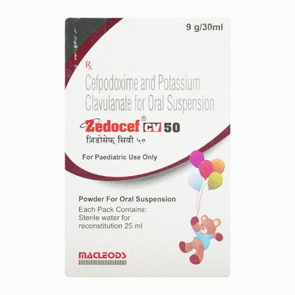 ZEDOCEF CV 50 Oral Suspension 30ml