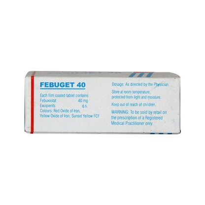 Febuget 40mg Tablet 10'S
