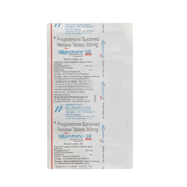 Hilgestrone SR 300mg Tablet 10'S