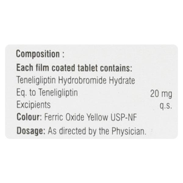 TELNIGLIP 20mg Tablet 10's