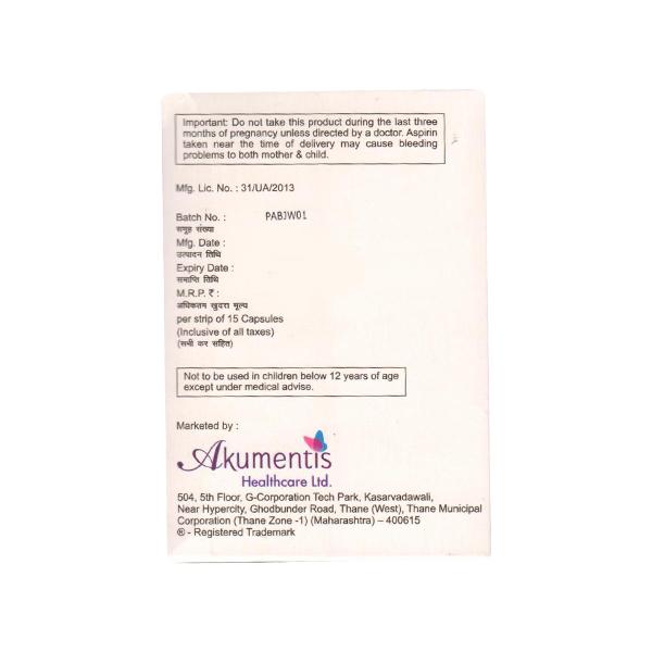 ROSYCAP GOLD 10/75 Capsule 15's