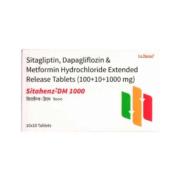 SITAHENZ DM 1000 Tablet 10's