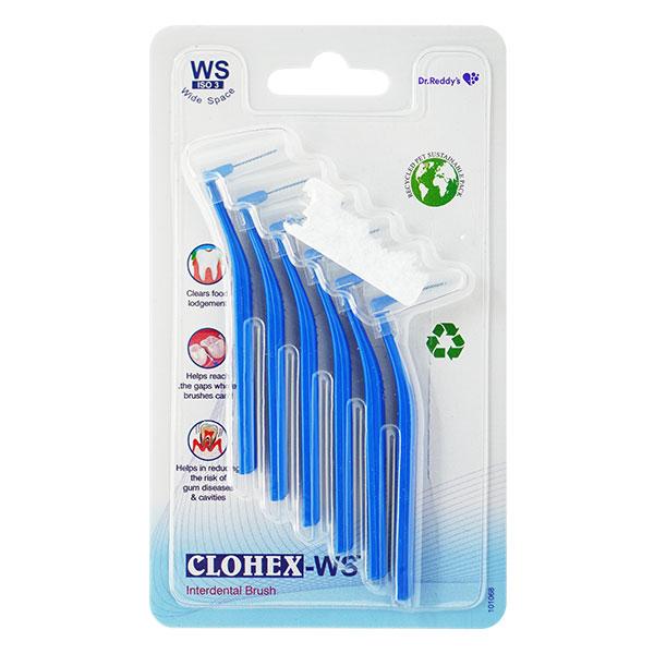 CLOHEX WS INTERDENTAL Brush 6's