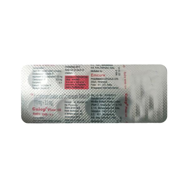 Galop Plus 10mg Tablet 10'S