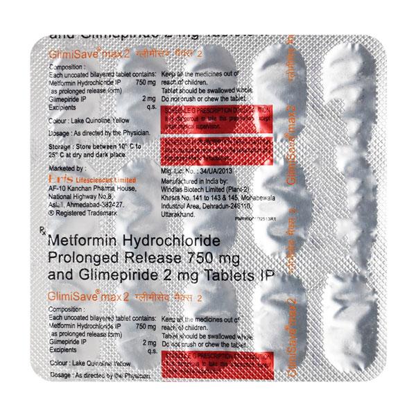 Glimisave Max 2 Tablet 15'S