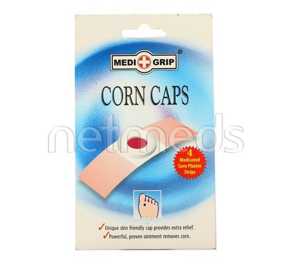 Corn Caps Medigrip Patch 4'S