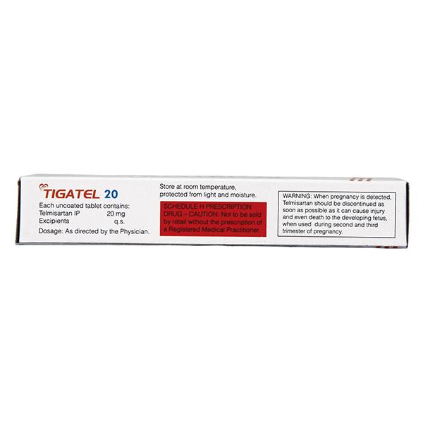 Tigatel 20mg Tablet 10'S