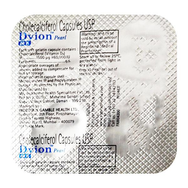 Dvion Pearl 60K Capsule 4'S