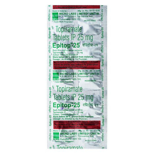 Epitop 25mg Tablet 10'S
