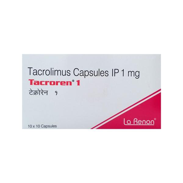 Tacroren 1mg Capsule 10'S