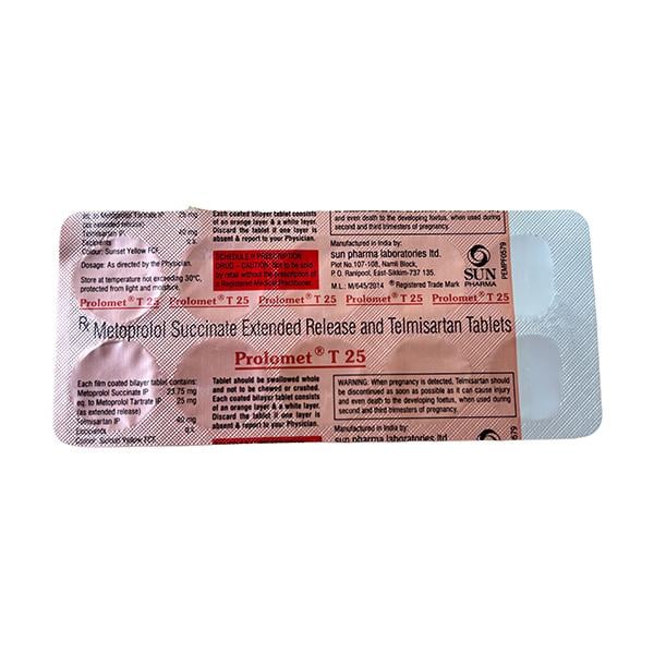 PROLOMET T 25 Tablet 10's