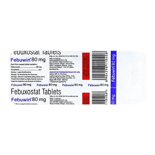 FEBUWIN 80 Tablet 10's