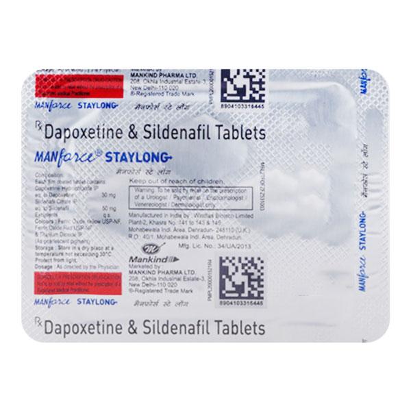 MANFORCE STAYLONG Tablet 4's