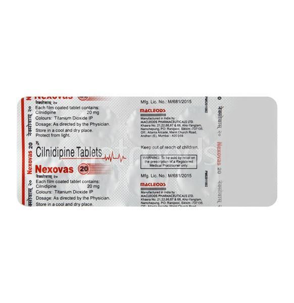 Nexovas 20mg Tablet 10'S