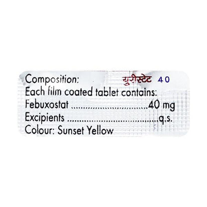 Uristat 40mg Tablet 10'S
