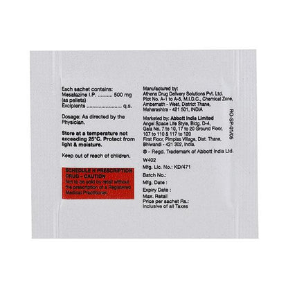 Rowasa Pellet 500mg
