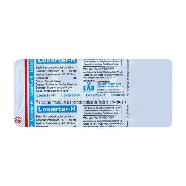 Losartar H Tablet 10'S