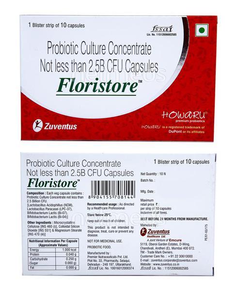 Floristore Capsule 10'S