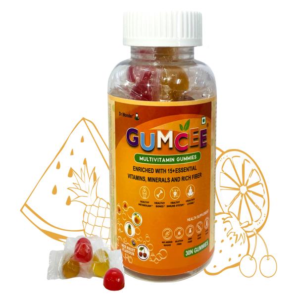GUMCEE MIX FRUIT FLAVOUR Gummies 30's