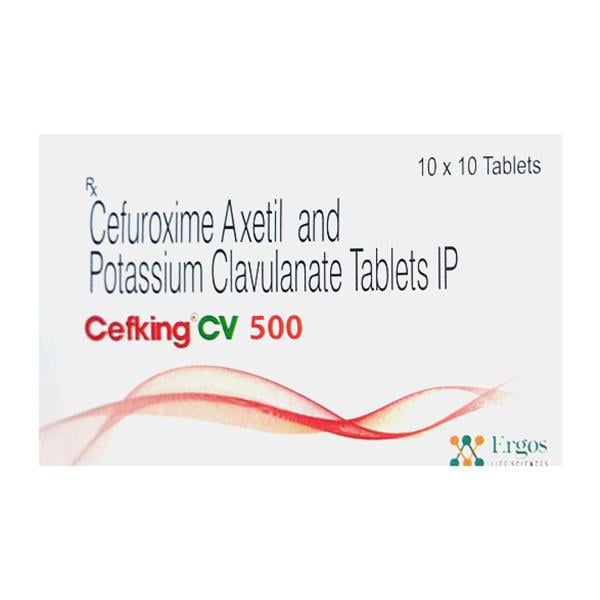 CEFKING CV 500 Tablet 10's