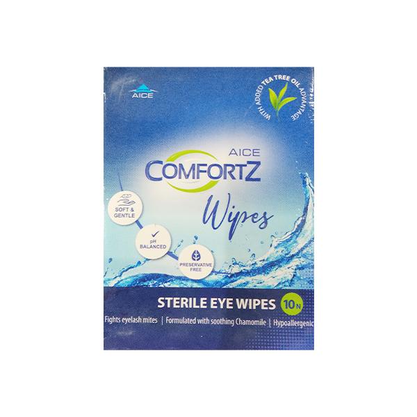 COMFORTZ EYE Wipes 10's