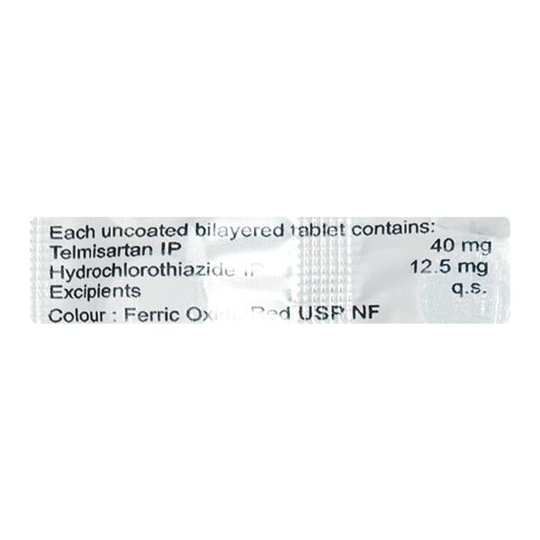 Telmikind H 40mg Tablet 10'S