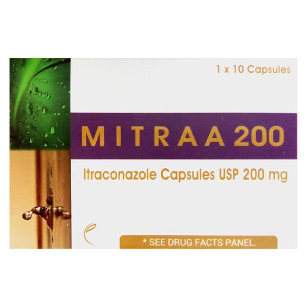 MITRAA 200 Capsule 10's
