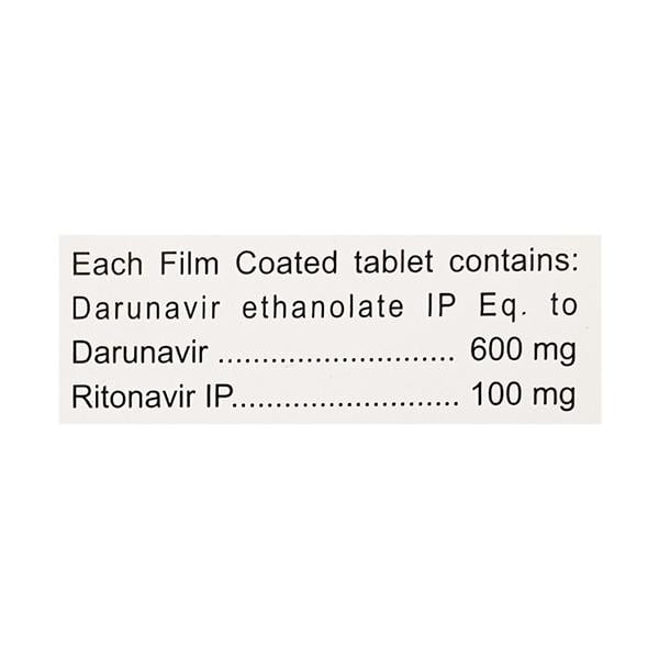 DANAVIR R 600 Tablet 60's
