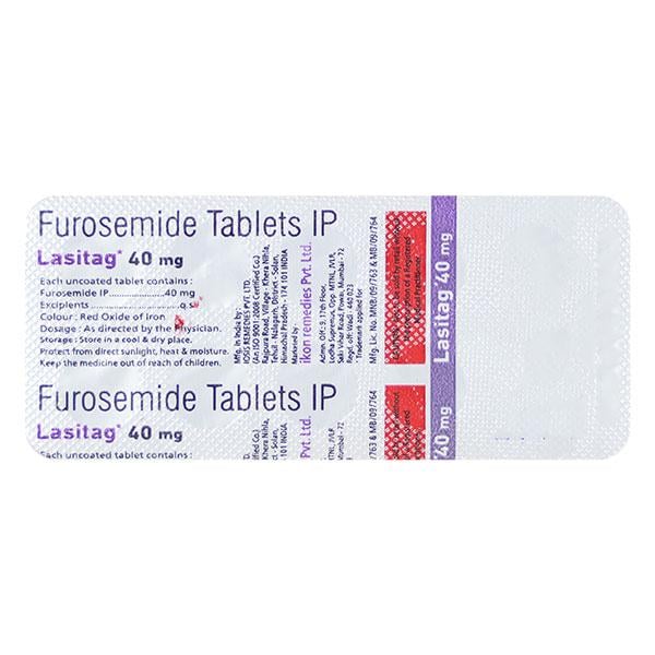 LASITAG 40mg Tablet 10's