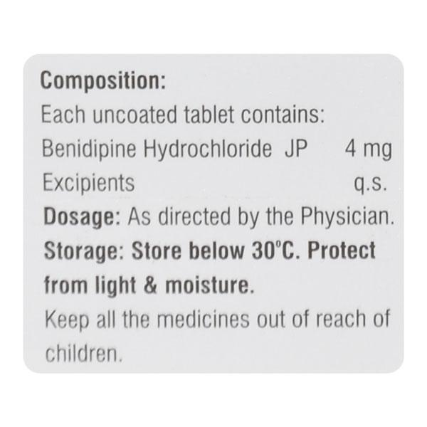 Benibuz 4mg Tablet 10'S
