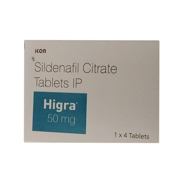 HIGRA 50mg Tablet 4's