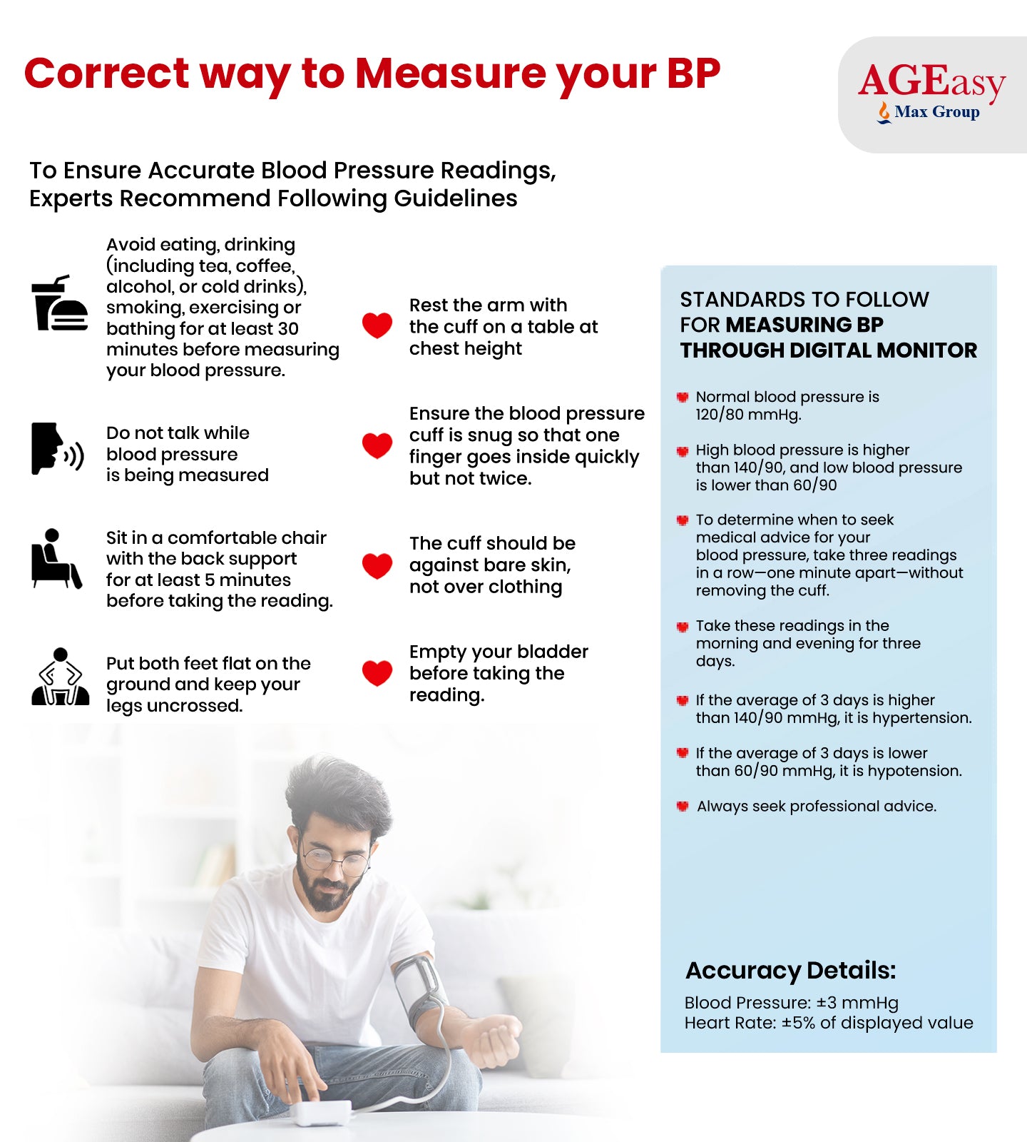 AGEasy Advanced Digital BP Monitor