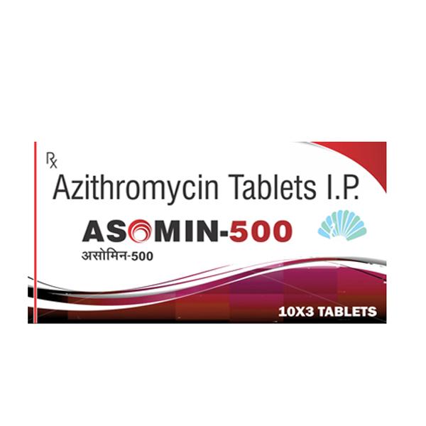 ASOMIN 500mg Tablet 3's