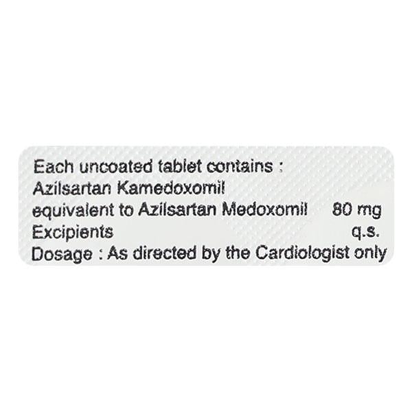 Zilsar 80mg Tablet 10'S