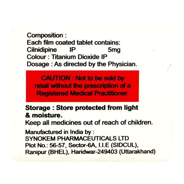 Cilidin 5mg Tablet 10'S