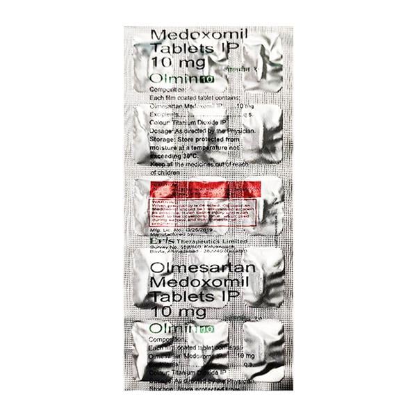 OLMIN 10 Tablet 15's