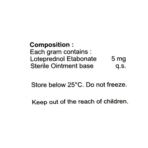 Lotel Eye Ointment 5gm