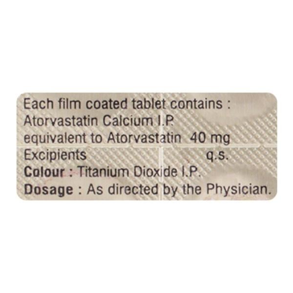 Atorin 40mg Tablet 10'S