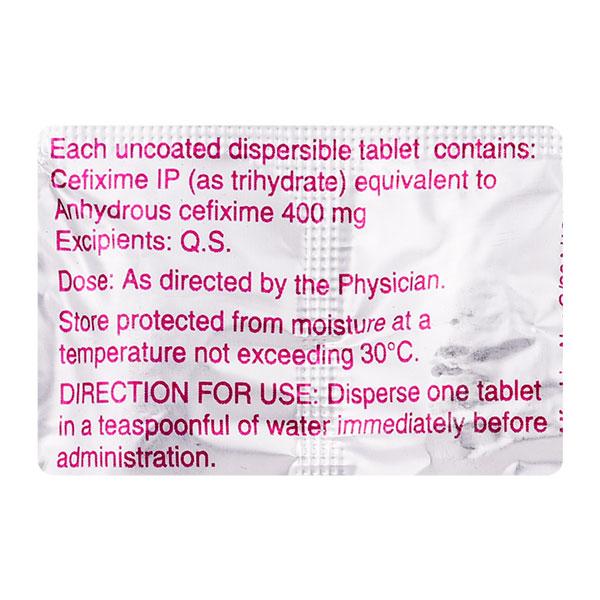 Ceftas 400mg Tablet 10'S