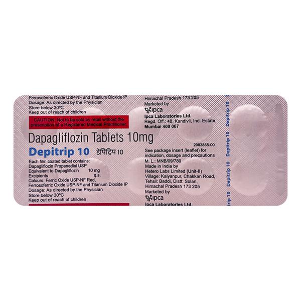 DEPITRIP 10 Tablet 10's
