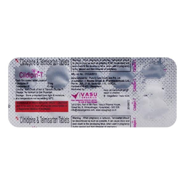 Cildipin T Tablet 10's