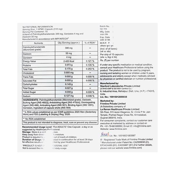 PALMITOLE Capsule 15's