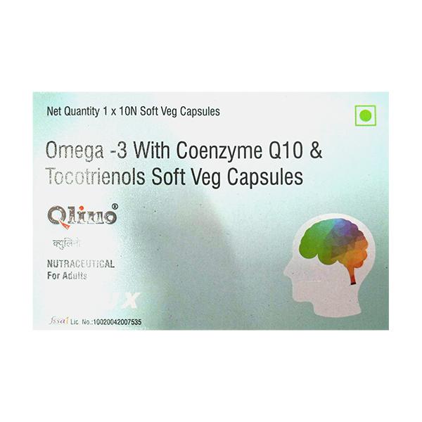 QLINO NUTRACEUTICAL SOFT VEG Capsule 10's
