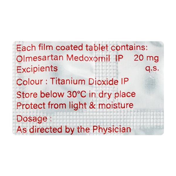 Olmy 20mg Tablet 10'S