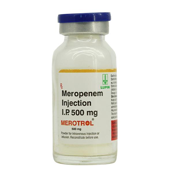 Merotrol 500mg Injection 1's