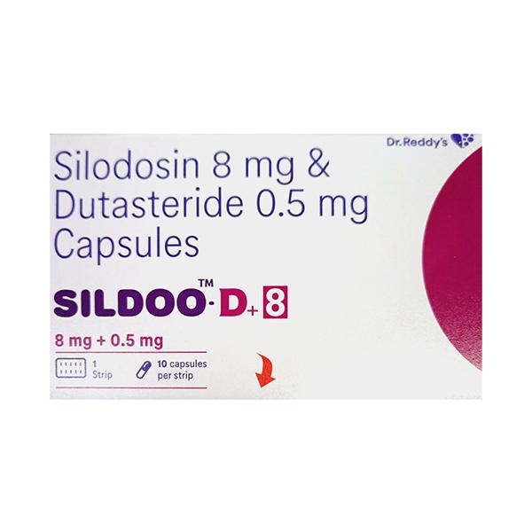 SILDOO D + 8 Capsule 10's