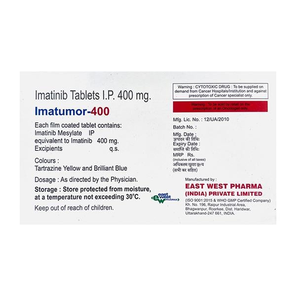 Imatumor 400mg Tablet 10'S
