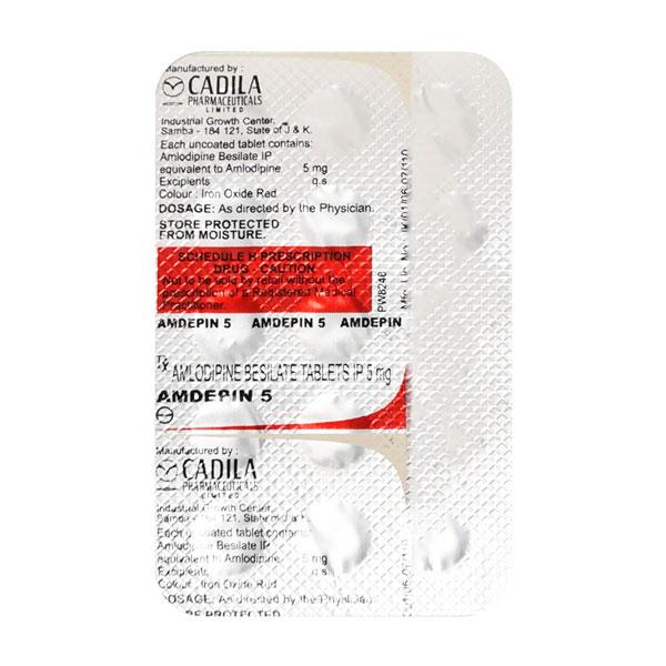 Amdepin 5mg Tablet 15'S